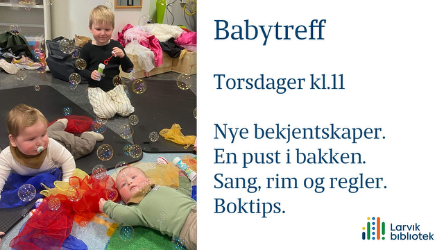 Babytreff på biblioteket